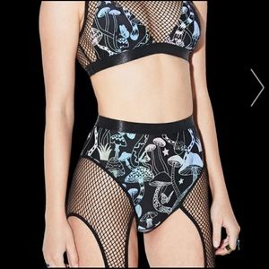 Club Exx High Waisted Mushroom Bottoms